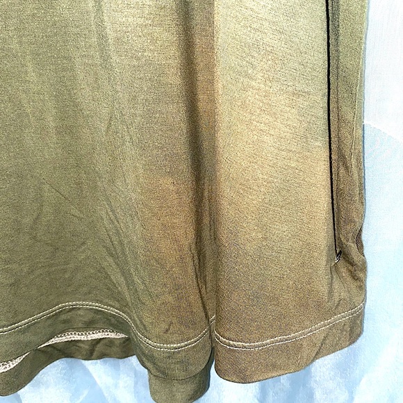 AMERICAN EAGLE OUTF. RAYON OLIVE TANK SZ XL - Picture 2 of 11